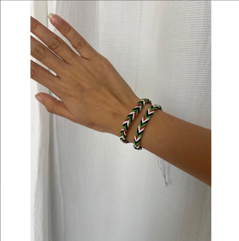 Palestine Wristband - THIN 2 PACK
